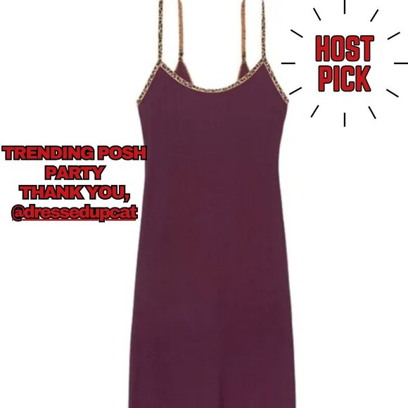 Victoria's Secret Other - 🔥  🎉 HP 🎉  NWT Victoria's Secret Modal Rib Midi Slip Dress/Nighty